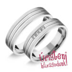 UH142B Karikagyűrű Gyémánt Kövekkel