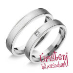 UH145C Karikagyűrű Cirkónia Kővel