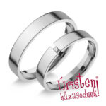 UH147B Karikagyűrű Gyémánt Kővel