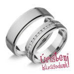 UH155C Karikagyűrű Cirkónia Kövekkel