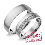 UH158B Karikagyűrű Gyémánt Kövekkel