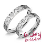 UH163B Karikagyűrű Gyémánt Kövekkel