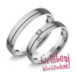 UH164B Karikagyűrű Gyémánt Kövekkel