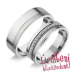 UH174C Karikagyűrű Cirkónia Kövekkel