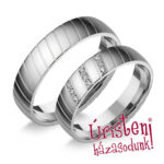 UH175C Karikagyűrű Cirkónia Kövekkel