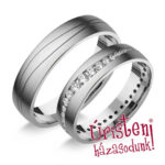 UH187C Karikagyűrű Cirkónia Kövekkel