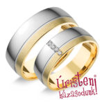 UH605C Karikagyűrű Cirkónia Kövekkel