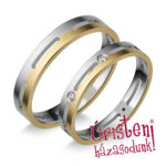 UH617C Karikagyűrű Cirkónia Kövekkel