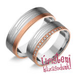 UH618C Karikagyűrű Cirkónia Kövekkel