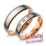 UH619C Karikagyűrű Cirkónia Kövekkel