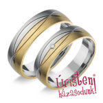 UH649C Karikagyűrű Cirkónia Kővel