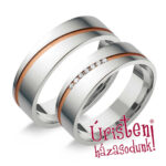 UH654C Karikagyűrű Cirkónia Kövekkel