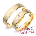 UH656B Karikagyűrű Gyémánt Kővel