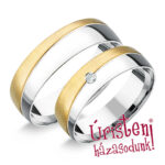 UH657B Karikagyűrű Gyémánt Kővel