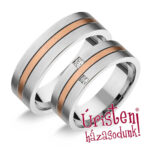 UH686B Karikagyűrű Gyémánt Kövekkel
