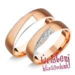 UH718B Karikagyűrű Gyémánt Kövekkel