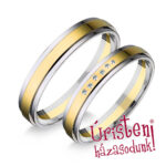 UHH2C Karikagyűrű Cirkónia Kövekkel