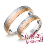 HR211C Karikagyűrű Cirkónia Kövekkel