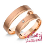 HR44C Karikagyűrű Cirkónia Kővel