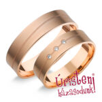 HR47B Karikagyűrű Gyémánt Kövekkel