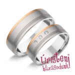 HR61B Karikagyűrű Gyémánt Kövekkel