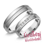 UH108C Karikagyűrű Cirkónia Kövekkel