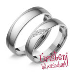 UH113C Karikagyűrű Cirkónia Kövekkel