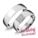 UH119C Karikagyűrű Cirkónia Kövekkel