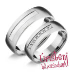 UH120B Karikagyűrű Gyémánt Kövekkel