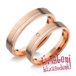 UH702C Karikagyűrű Cirkónia Kővel