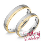 UH703B Karikagyűrű Gyémánt Kővel