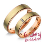 UH706B Karikagyűrű Gyémánt Kövekkel