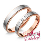 UH708C Karikagyűrű Cirkónia Kövekkel