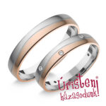 UH712C Karikagyűrű Cirkónia Kövekkel