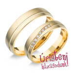 UH717B Karikagyűrű Gyémánt Kövekkel