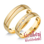 UH721C Karikagyűrű Cirkónia Kövekkel