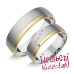 HR104B Karikagyűrű Gyémánt Kövekkel