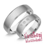 HR106B Karikagyűrű Gyémánt Kövekkel