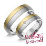 HR109B Karikagyűrű Gyémánt Kővel