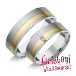 HR112C Karikagyűrű Cirkónia Kővel