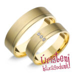 HR115C Karikagyűrű Cirkónia Kövekkel