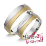 HR140C Karikagyűrű Cirkónia Kövekkel