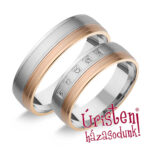 HR142C Karikagyűrű Cirkónia Kövekkel