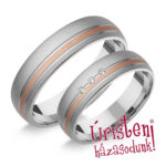 HR64C Karikagyűrű Cirkónia Kövekkel