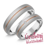 HR85C Karikagyűrű Cirkónia Kővel