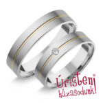 HR88C Karikagyűrű Cirkónia Kővel