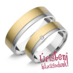 HR92C Karikagyűrű Cirkónia Kővel