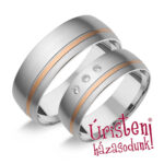 HR98C Karikagyűrű Cirkónia Kövekkel