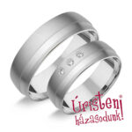 HR99B Karikagyűrű Gyémánt Kövekkel
