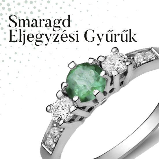 Smaragd Eljegyzési Gyűrűk